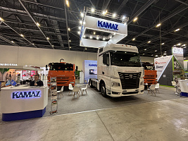 Автотехника КАМАЗ на выставке KazAgro-2024