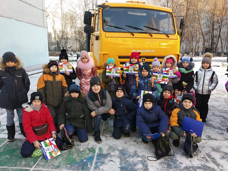 Школьникам о «КАМАЗе» и камазовцах 